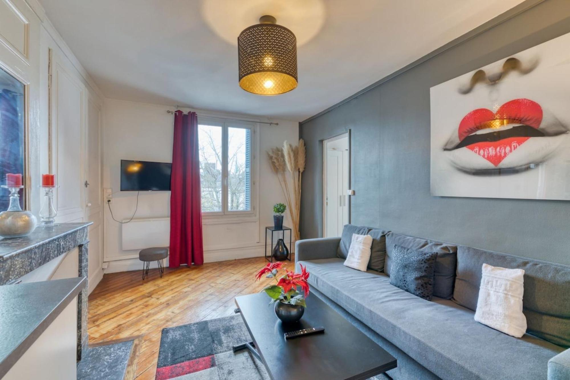 Apartmán Le French Kiss F2 Renove Hyper-Centre De Rouen Exteriér fotografie